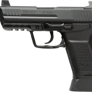 HK HK45 COMPACT TACTICAL - V7 DAO 2-10RD BLACK