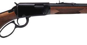 HENRY H1 WESTERN LEVER RIFLE - 22/S/L/LR 18.5" BLUED WALNUT