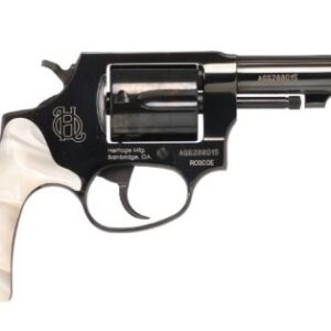 HERITAGE ROSCOE 38SPL 3" - FIXED BLACK WHITE PEARL GRIP