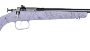 CRICKETT RIFLE G2 22LR PURPLE - SYNTHETIC/GOLD WEB BLUED
