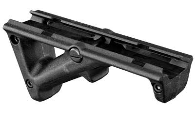 Black AR-style rifle stock with a top Picatinny rail for mounting accessories