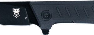 COBRATEC SMALL RIPTIDE FOLDER - 2" BLACK/BLACK D2 BLADE