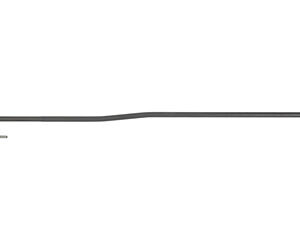 Long, slender metal rod with a slight bend and small end caps.