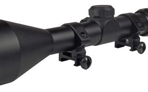 TRUGLO SCOPE BUCKLINE 3-9X50MM - BDC BLACK W/WEAVER RINGS