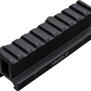 TRUGLO 1-PIECE PICATINNY RISER - MOUNT 1" RISE 4" LENGTH