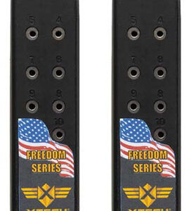 XTECH TACTICAL MAGAZINE FOR - GLOCK 19 10RD FREEDOM 2 PACK