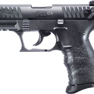 WALTHER P22 CA 22LR 3.42" AS - 10-SHOT BLACK POLYMER