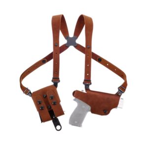 Galco Classic Lite 2.0 Shoulder System Holster for Glock 17 Natural RH