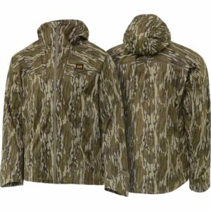 Muddy DV8 Cyclone 3L Rain Jacket Mossy Oak Bottomland XL