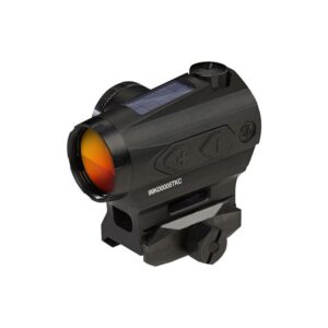Sig Sauer ROMEO4T Tactical Solar Powered 1x20mm Red Dot Sight 2 MOA Red Dot Ballistic Circle Dot Illuminated Black
