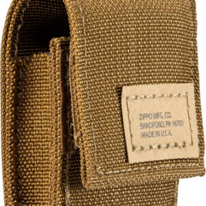 ZIPPO TACTICAL POUCH FOR - WINDPROOF LIGHTERS COYOTE