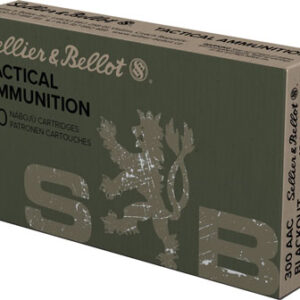 S&B 300 AAC 124GR FMJ - 20RD 50BX/CS