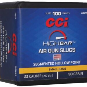 CCI HIGH BAR AIR PELLETS 22 - 30GR HP 100RD BOX 5BX/CS