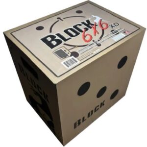 BLOCK TARGETS 6X6 XD TARGET - 6-SIDED BROADHEAD RATED