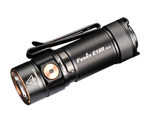 FENIX E18R RECHARGABLE 1200LUMEN BLK