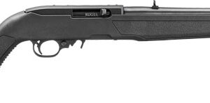 RUGER 10/22 22LR 16.4" THREAD - BARREL BLACK POLYMER STOCK