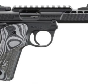 RUGER MARK IV 22/45 LITE 22LR - 4.4" AS BLACK G10 GRIPS
