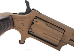 NAA MINI-REVOLVR 22WMR 1-5/8" - BOOTLEGGER BRONZE WALNUT