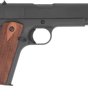 TISAS 1911A1 US ARMY 45ACP - 5" BBL 7RD WOOD GRIP/BLACK