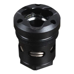 SilencerCo 3-Lug Mount 45 Cal Black