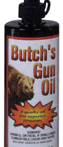 LYMAN BUTCH'S BENCH REST GUN - OIL 4OZ. BOTTLE