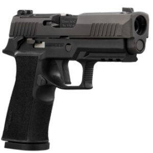 P320 XTEN Carry Comp 10mm 3.8" MS Blk 2/15rd