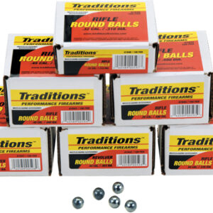 TRADITIONS BULLETS REVOLVER - ROUNDBALL 44CAL .4546 100PK