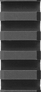 ARMASPEC PICATINNY RAIL COVERS - M-LOC 7 SLOT BLACK