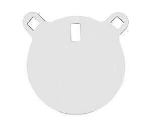B/C 6" 3/8" STEEL TRGT ROUND PLATE
