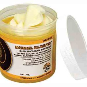 CVA BARREL BLASTER TREATED - CLEANING PATCHES 100-PACK