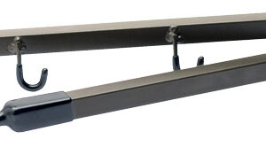 HME BOW HANGER 20" FOLDING - W/ACCESSORY HOOKS 1EA