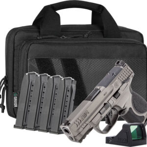 S&W M&P9 M2.0 METAL COMPACT - 3.6" 9MM 15-RD SAFETY GR BUNDL