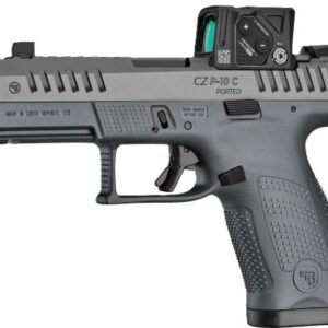 CZ P-10 C OR PORTED 9MM 4" FS - 15RD BLACK WITH COA