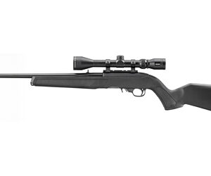 RUGER 10/22 22LR 18.5" 10RD SCOPE BK