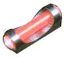 TRUGLO SIGHT LONG BEAD 3-56 - THREAD FIBER OPTIC RED