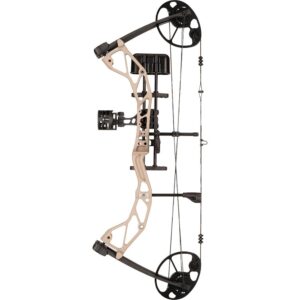 Diamond Archery Radian Compound Bow 305 fps 10-55 lbs RH Sandstone with Package