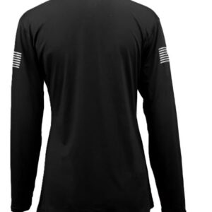 GLOCK LADIES PERFORMANCE LONG - SLEEVE SHIRT MED BLACK