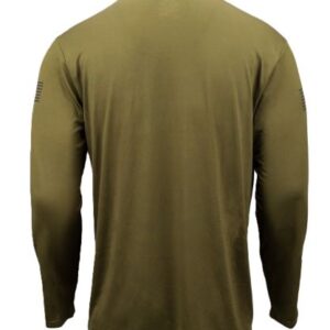 GLOCK PERFORMANCE LONG SLEEVE - SHIRT 2XL MILITARY GREEN