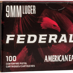 FED AMERICAN EAGLE 9MM 115GR FMJ 100/5 (1155)