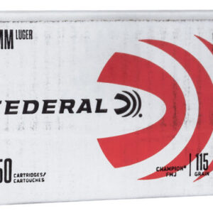 FED CHAMPION 9MM 115GR FMJ 250/4 (504)
