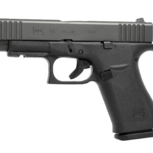 GLOCK 48 9MM LUGER FS 15-SH - W/ FRONT RAIL BLACK