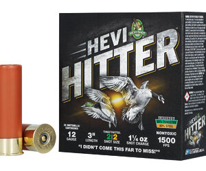 HEVI-HITTER 12GA 3" 1.25OZ #2 TG/STL