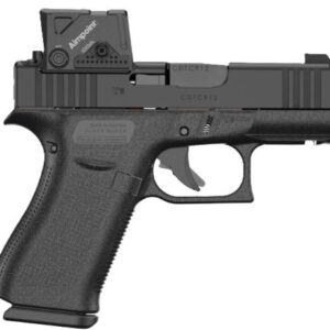 GLOCK 43X MOS8 9MM LUGER FS - 15 RD AIMPOINT COA RAILS BLACK