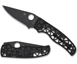 SPYDERCO EDGERATI GEOMETRIC 3.57 BLK
