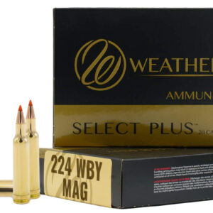 WBY AMMO 224WBY 37GR HAMMER CUSTOM 20/10