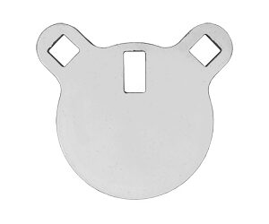 B/C 4" 3/8" STEEL TRGT ROUND PLATE