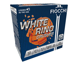 FIOCCHI W RINO CRSHR 12GA #8 25/250
