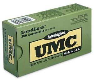 REM UMC LEADLESS 40SW 180GR FNEB 50/10