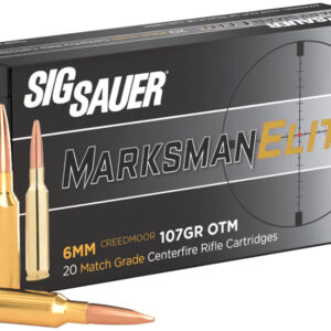 SIG AMMO 6MM CREED 107GR ELITE MATCH OTM 20/10