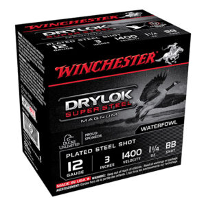 WIN DRYLOK SUPER STEEL 12GA 1.25OZ BB 25/10